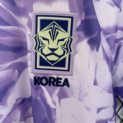 Camiseta de fútbol de visitante de Corea del Sur para el Mundial de 2026
