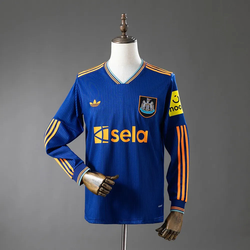 Camiseta de fútbol de manga larga de Newcastle United Tercera Equipación 2025/26