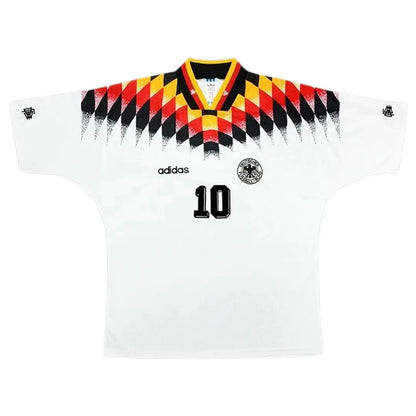 Camiseta de fútbol retro local de MATTHÄUS #10 Alemania 1994