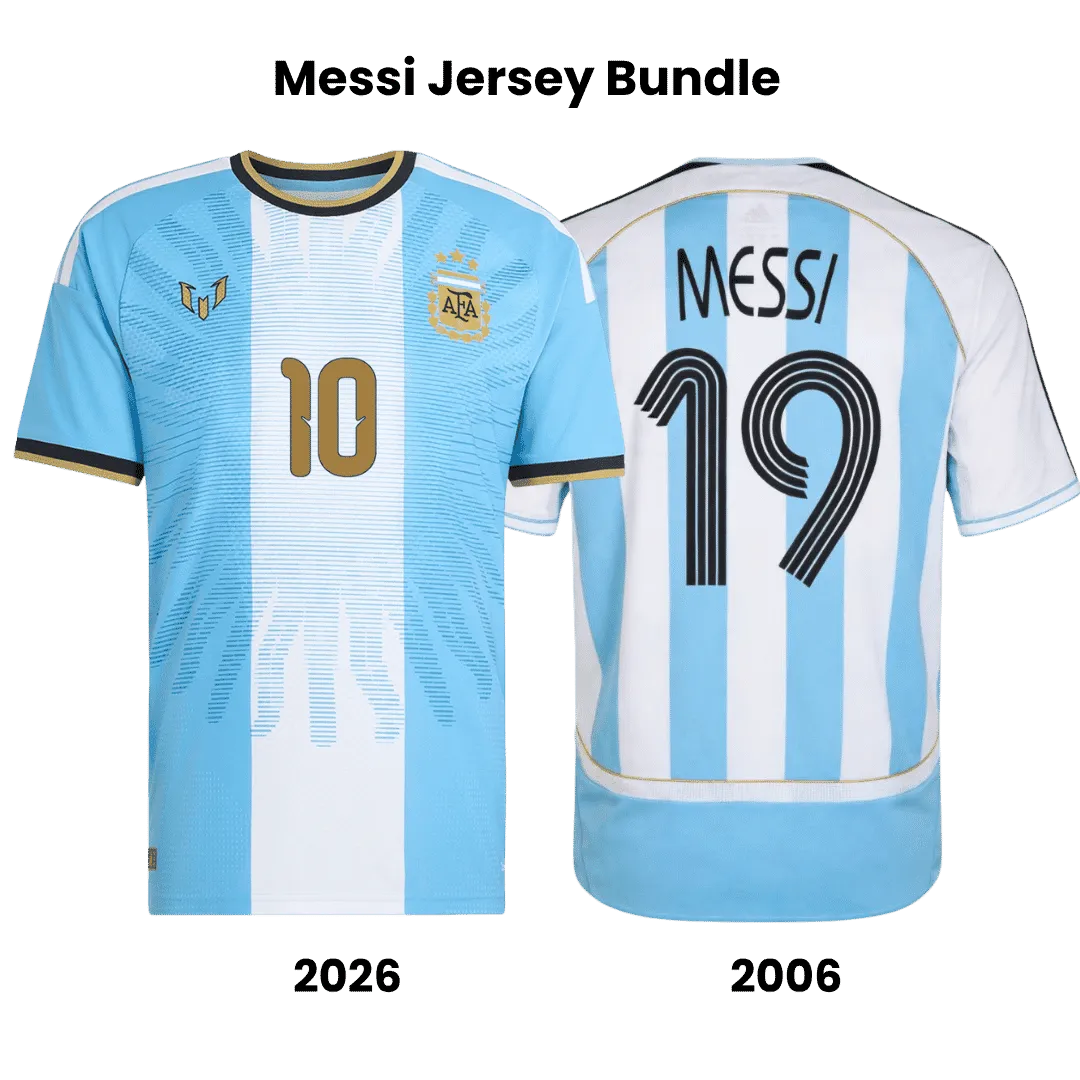 Camiseta Versión Jugador Especial La Albiceleste Mundial 2026 Azul