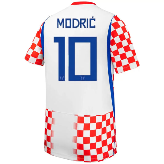 Maillot de football domicile MODRIĆ #10 Croatie Coupe du Monde 2026