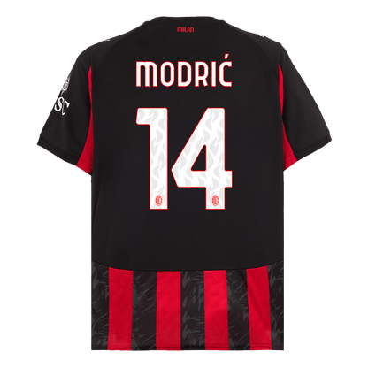 Camiseta de fútbol MODRIĆ #14 AC Milan 1ª equipación 2025/26