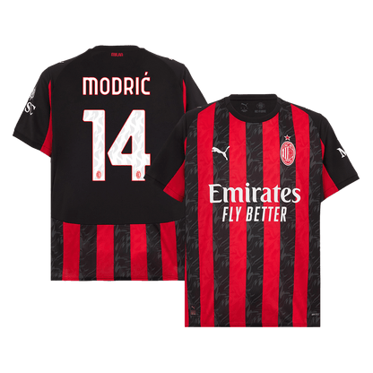 Camiseta de fútbol MODRIĆ #14 AC Milan 1ª equipación 2025/26