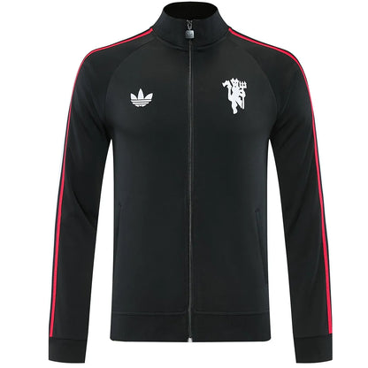 Manchester United Anthem Jacket Black 2026/27