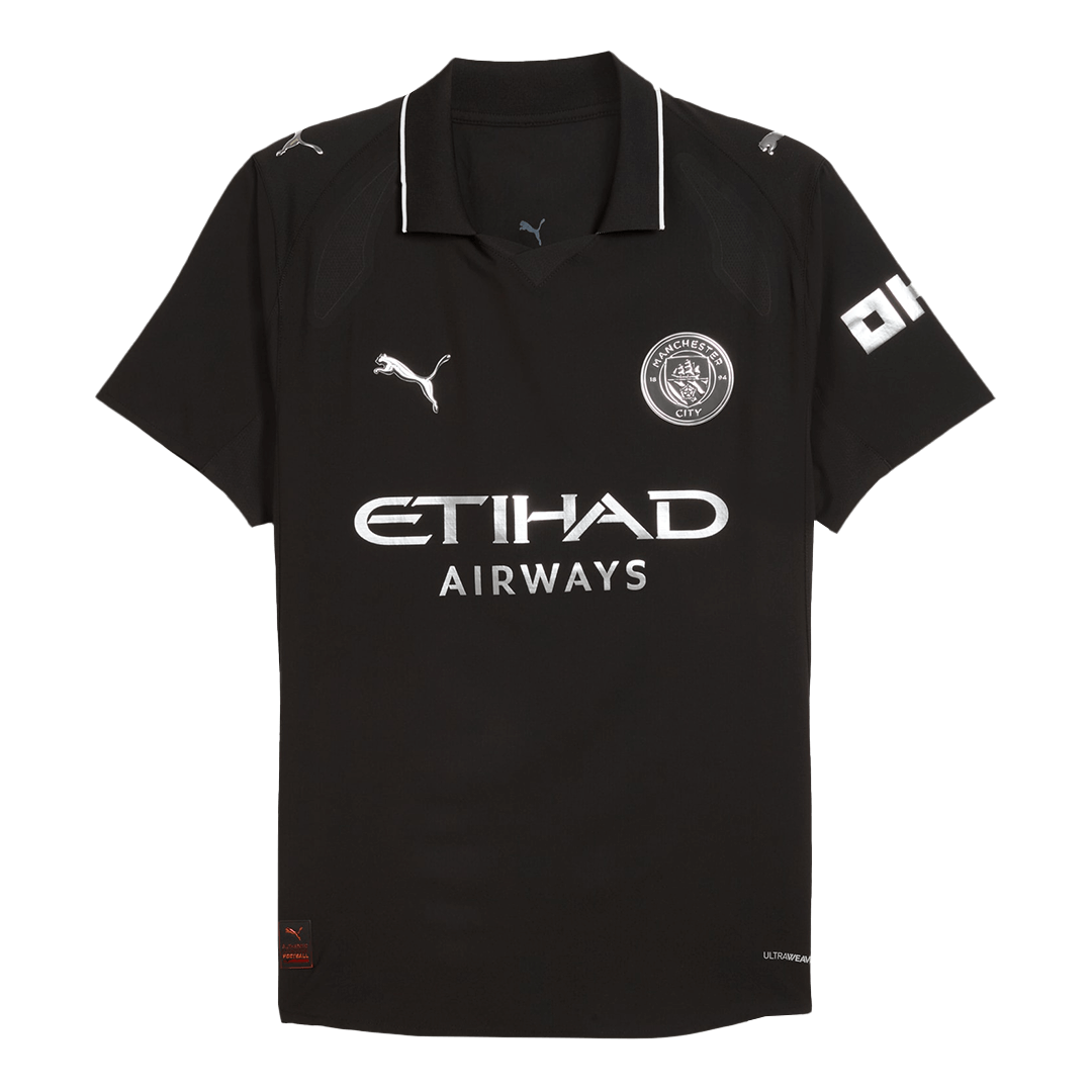 Camiseta de fútbol del Manchester City, versión visitante, temporada 2025/26