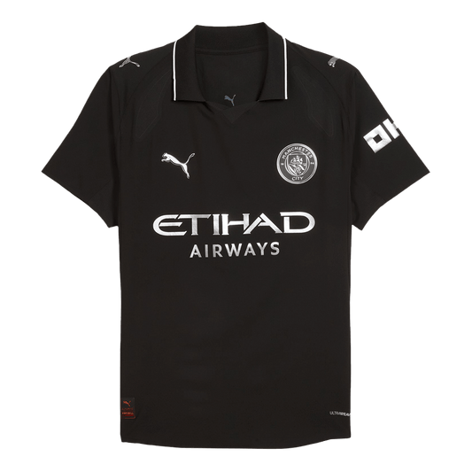 Camiseta de fútbol del Manchester City, versión visitante, temporada 2025/26