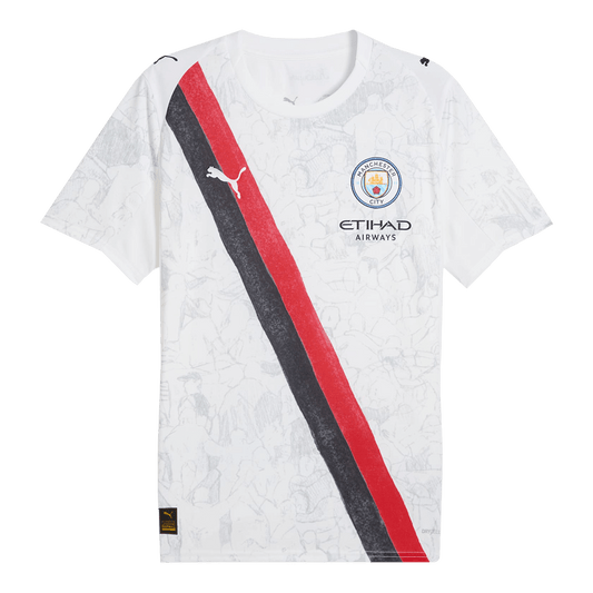 Maillot de football Manchester City KidSuper blanc 2025/26 - Coupe du Monde des Clubs