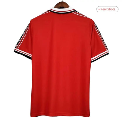 Camiseta de fútbol retro local del Manchester United 1998/99