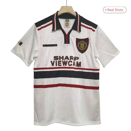 Maillot de football rétro extérieur de Manchester United 1998/99