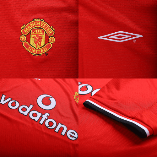 Camiseta retro local FORLAN #21 del Manchester United 2000/02