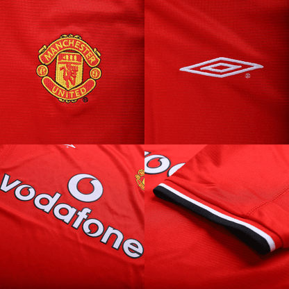 Camiseta retro local FORLAN #21 del Manchester United 2000/02