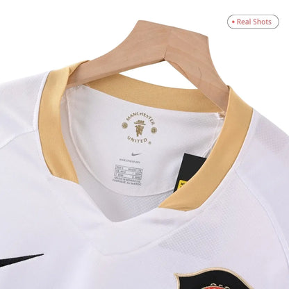 Camiseta retro de visitante del Manchester United 2006/08 de SMITH #14