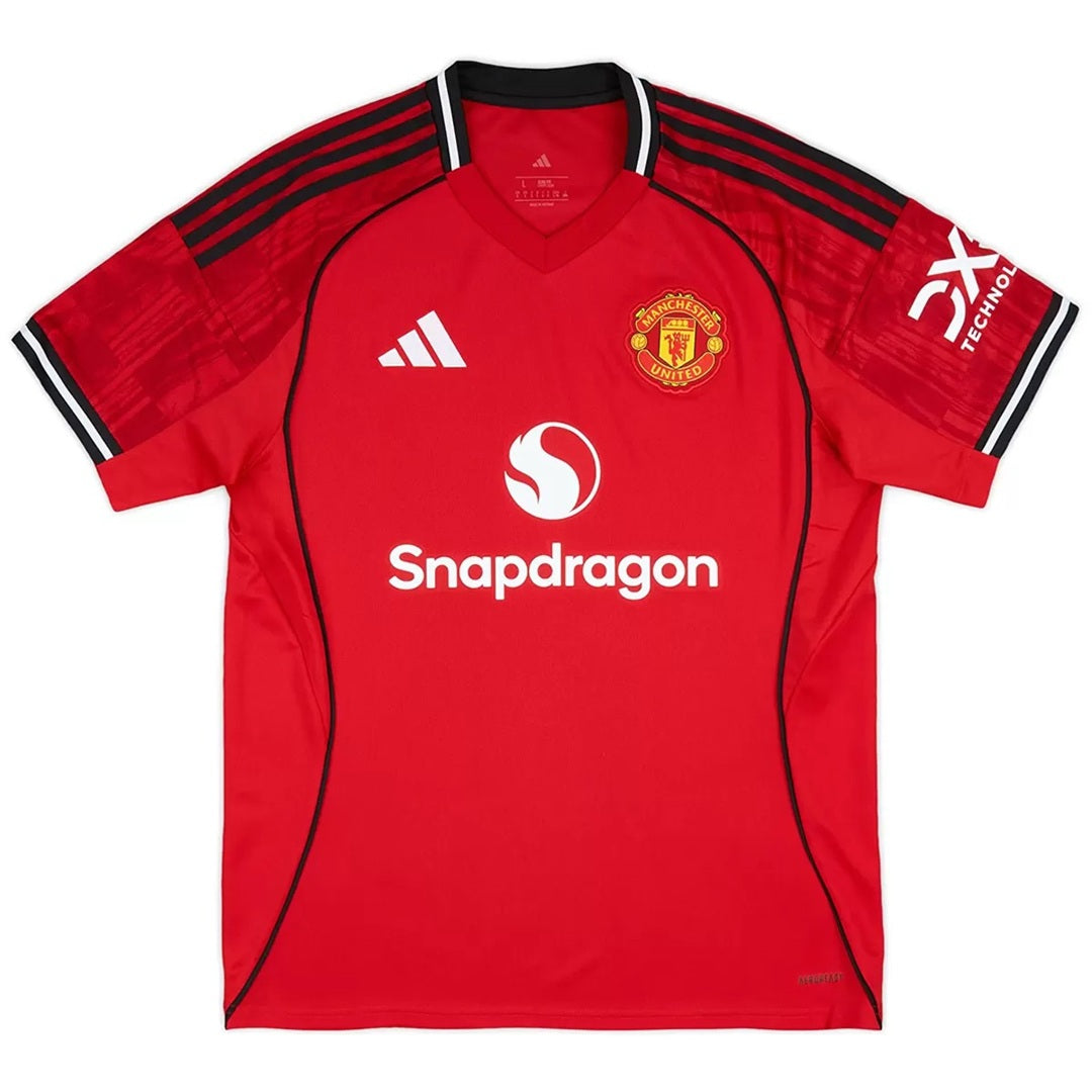 Camiseta de fútbol local Cunha #10 del Manchester United 2025/26
