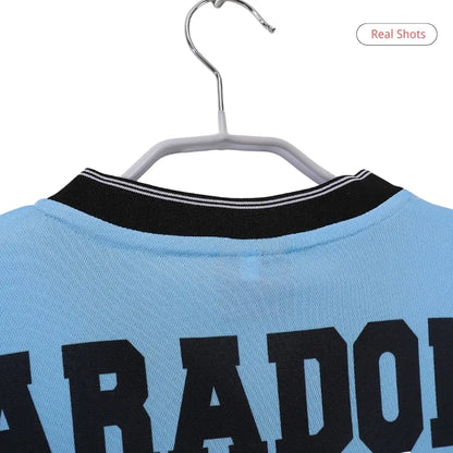 Camiseta de fútbol retro local de Maradona #10 Argentina 2001