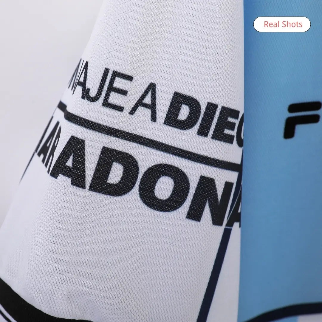 Camiseta de fútbol retro local de Maradona #10 Argentina 2001