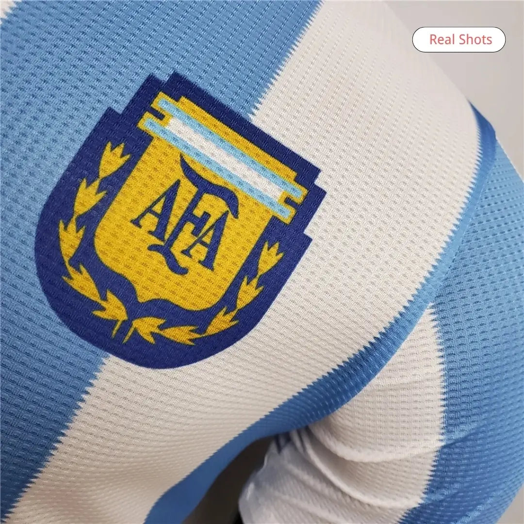 Camiseta retro de fútbol local de Maradona #10 Argentina 1986 (versión de jugador)