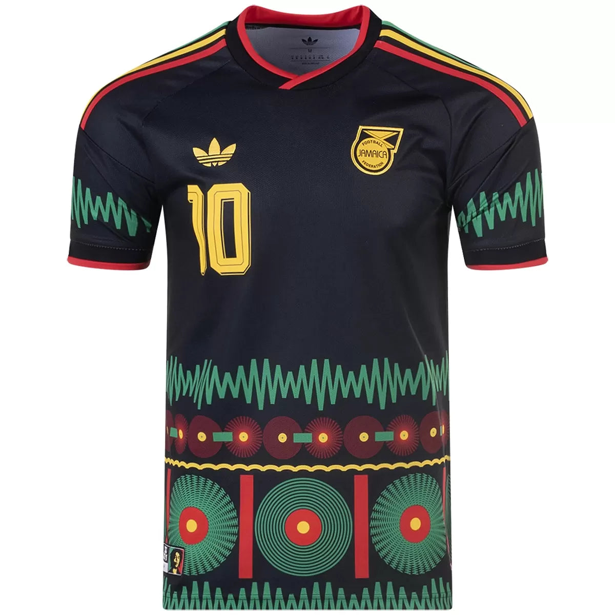 Camiseta de fútbol de visitante del Mundial de Jamaica 2026 Marley #10