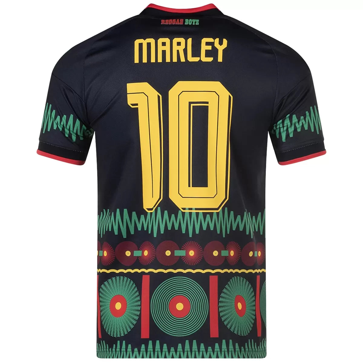 Camiseta de fútbol de visitante del Mundial de Jamaica 2026 Marley #10