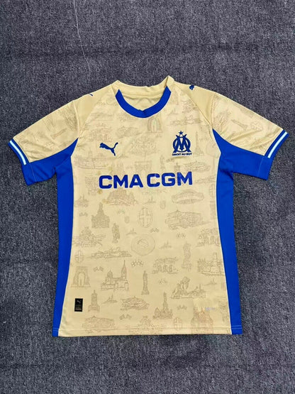 Camiseta de fútbol visitante del Marsella 2025/26 (cuarta equipación)