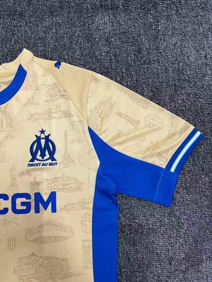 Camiseta de fútbol visitante del Marsella 2025/26 (cuarta equipación)