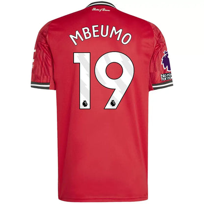 Camiseta de fútbol local del Manchester United Mbeumo #19 2025/26