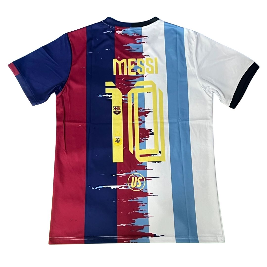 Edición especial de la camiseta homenaje a Messi #10