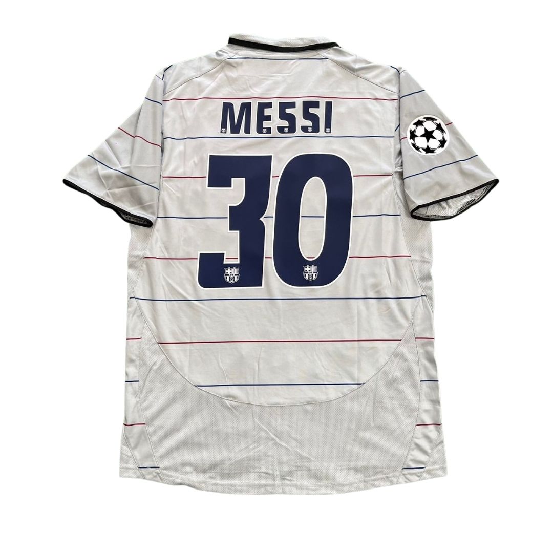Messi #30 Barcelona 2003/04 Retro Away Soccer Jersey