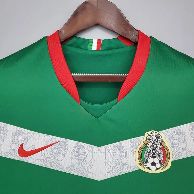 Mexico 2006 Retro Home Soccer Jersey