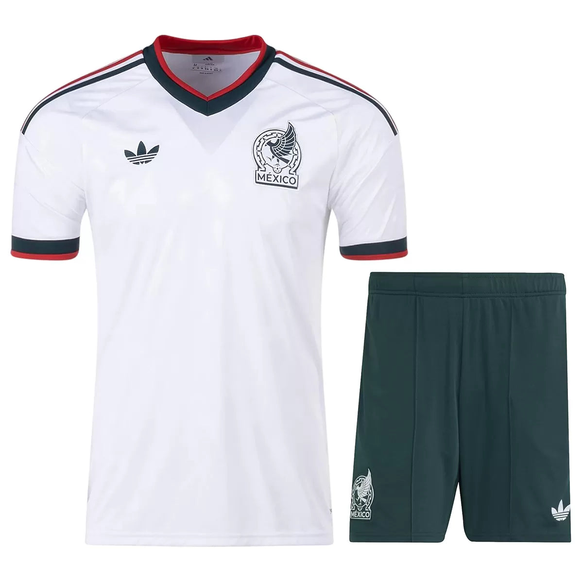 Uniforme de fútbol visitante de México - Camiseta + Pantalones cortos Mundial 2026