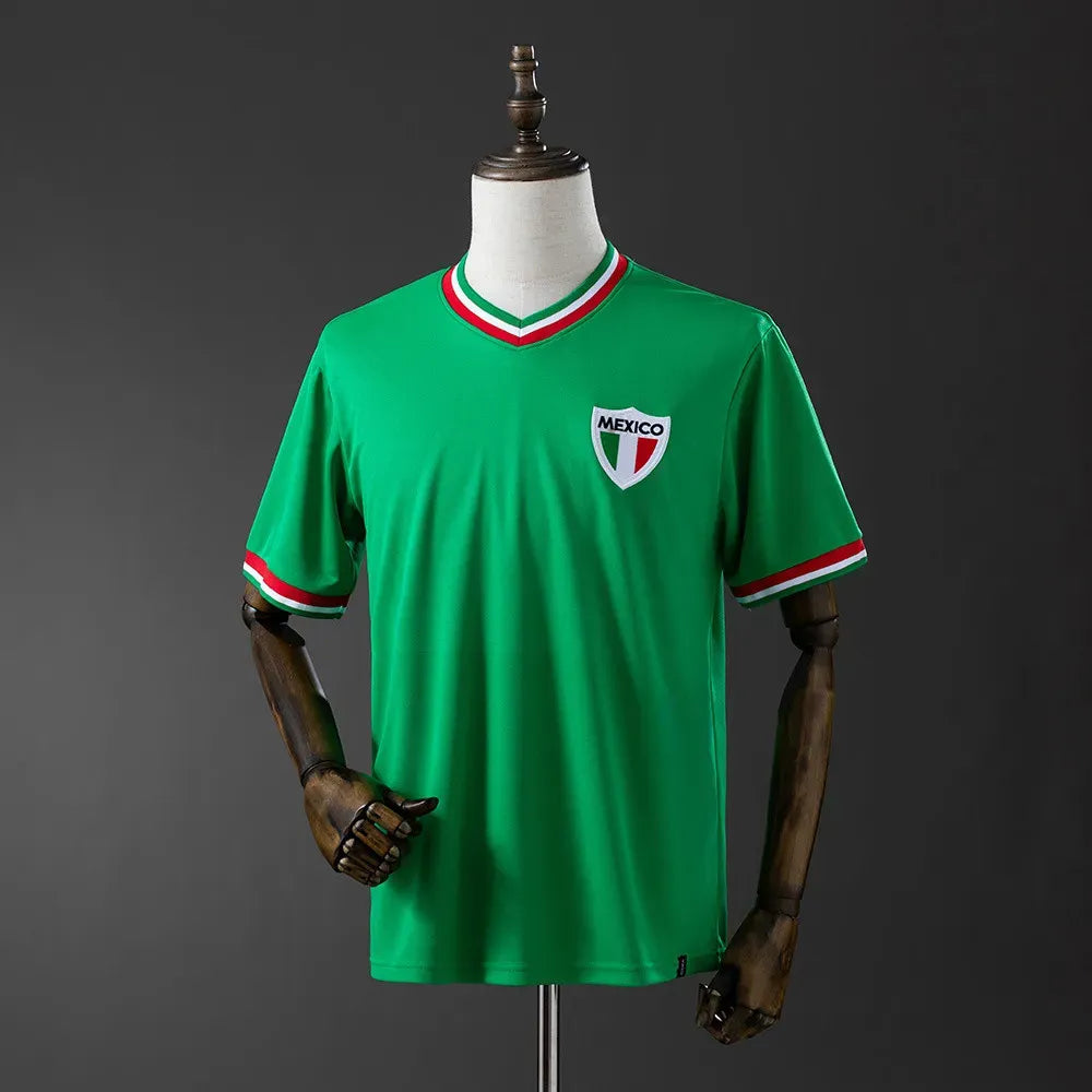 Camiseta de fútbol retro del Mundial México 1970
