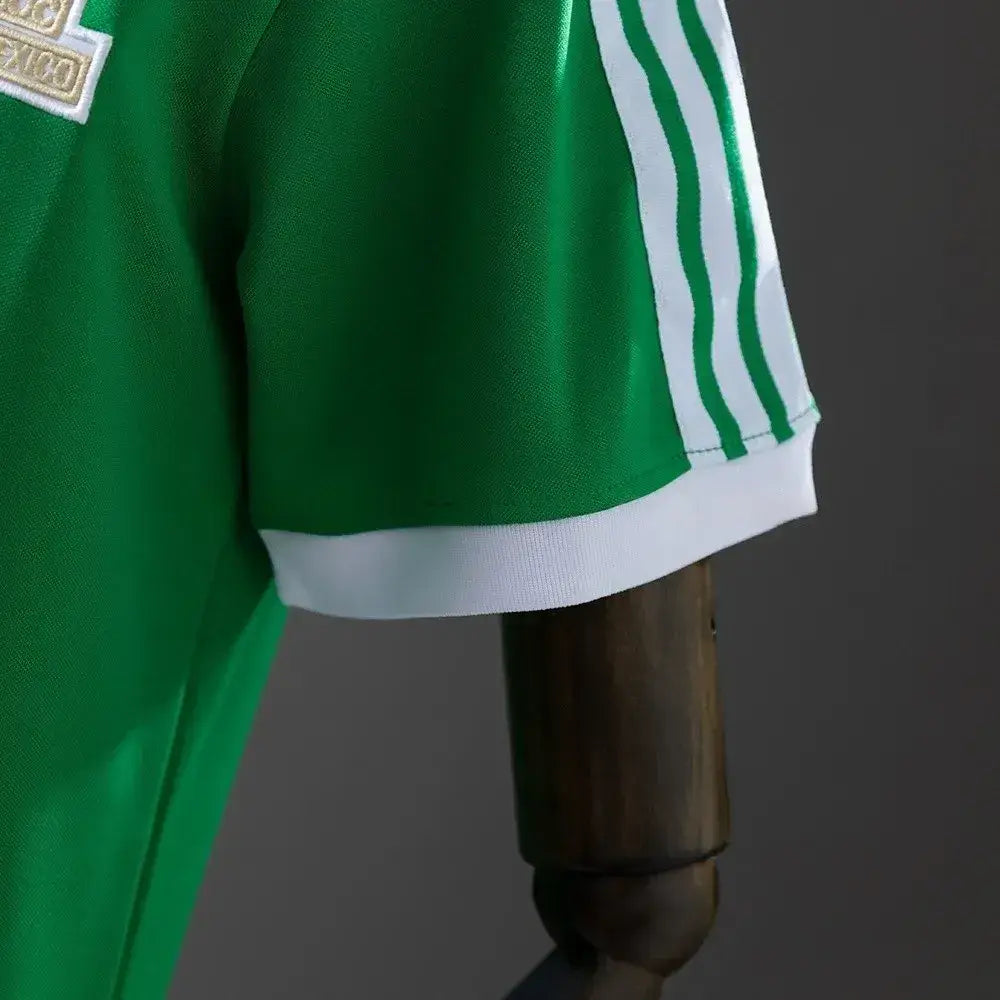 Camiseta de fútbol retro de México 1986 para casa