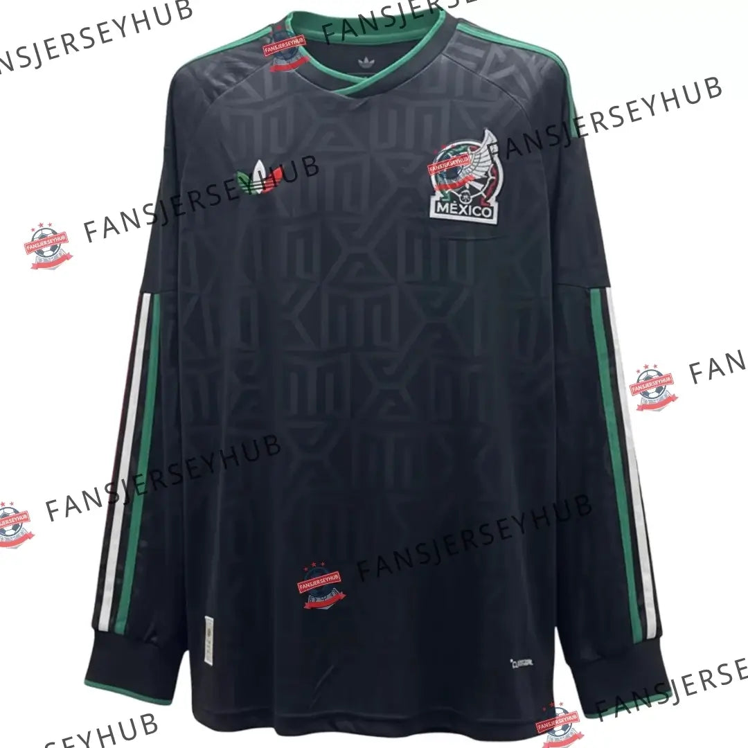 El Tri Long Sleeve Third Away Soccer Jersey 2026 World Cup