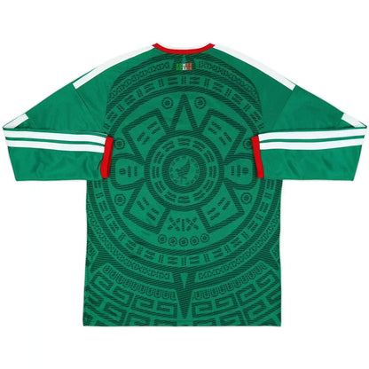 Camiseta de fútbol local de manga larga de México para la Copa Mundial 2026