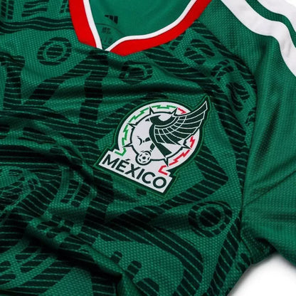 Camiseta de fútbol local de manga larga de México para la Copa Mundial 2026