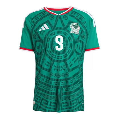 RAÚL #9 Camiseta de jugador de México, versión local, Copa Mundial 2026