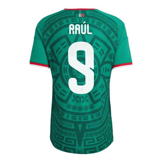 RAÚL #9 Camiseta de jugador de México, versión local, Copa Mundial 2026