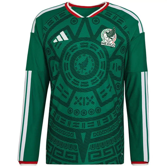 Maillot domicile manches longues du Mexique (version joueur) pour la Coupe du Monde 2026