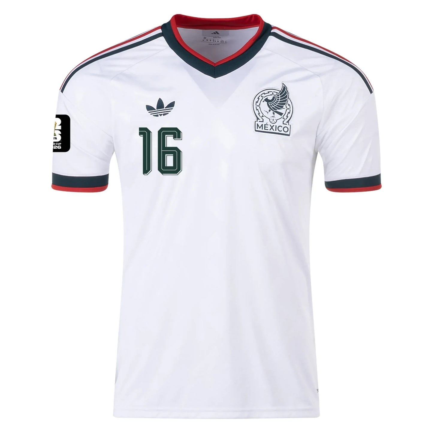 J.Quiñones #16 Mexico Away Soccer Jersey 2026 World Cup
