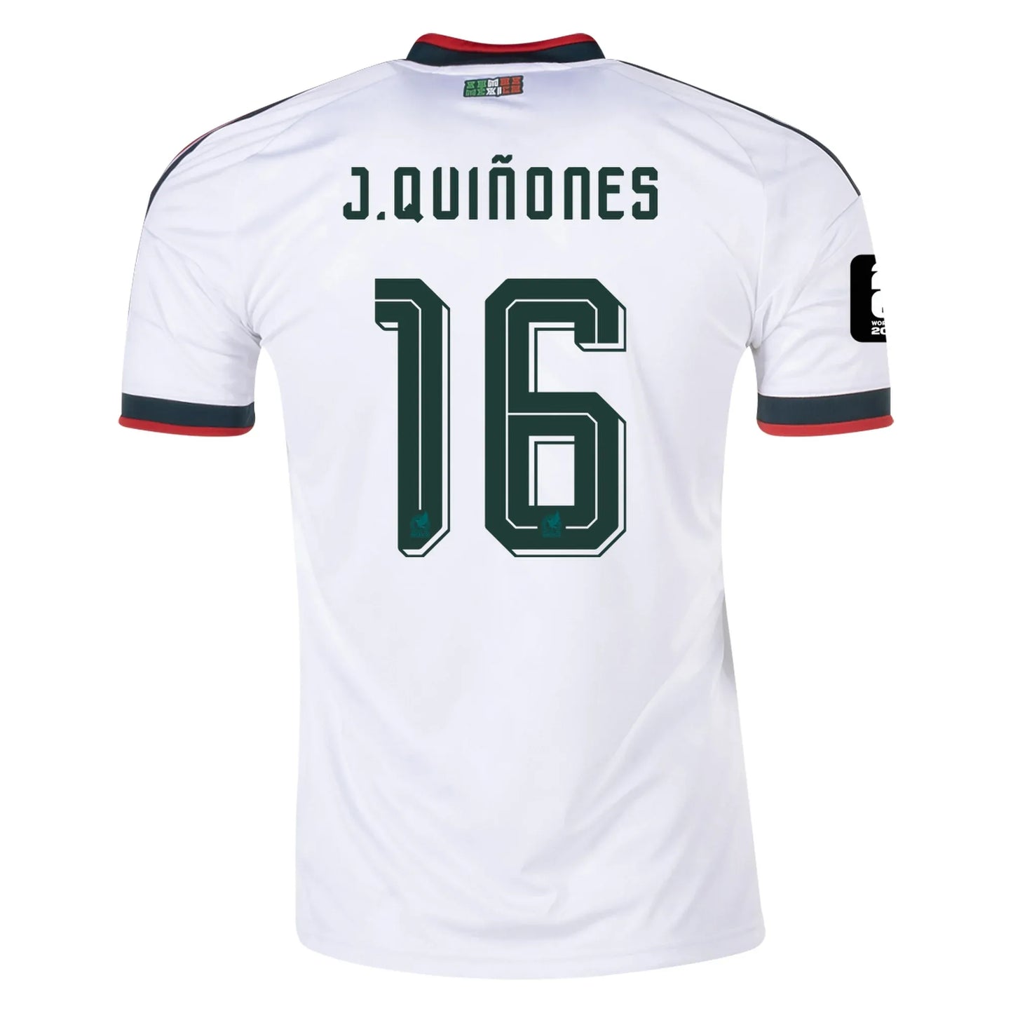 J.Quiñones #16 Mexico Away Soccer Jersey 2026 World Cup