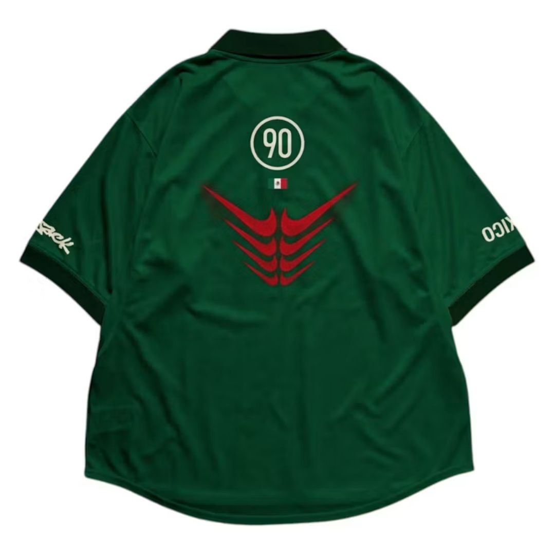 Mexiko Pre-Match Fußballtrikot Weltmeisterschaft 2026