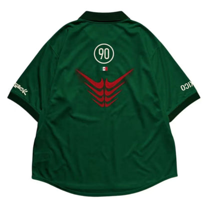 Mexiko Pre-Match Fußballtrikot Weltmeisterschaft 2026