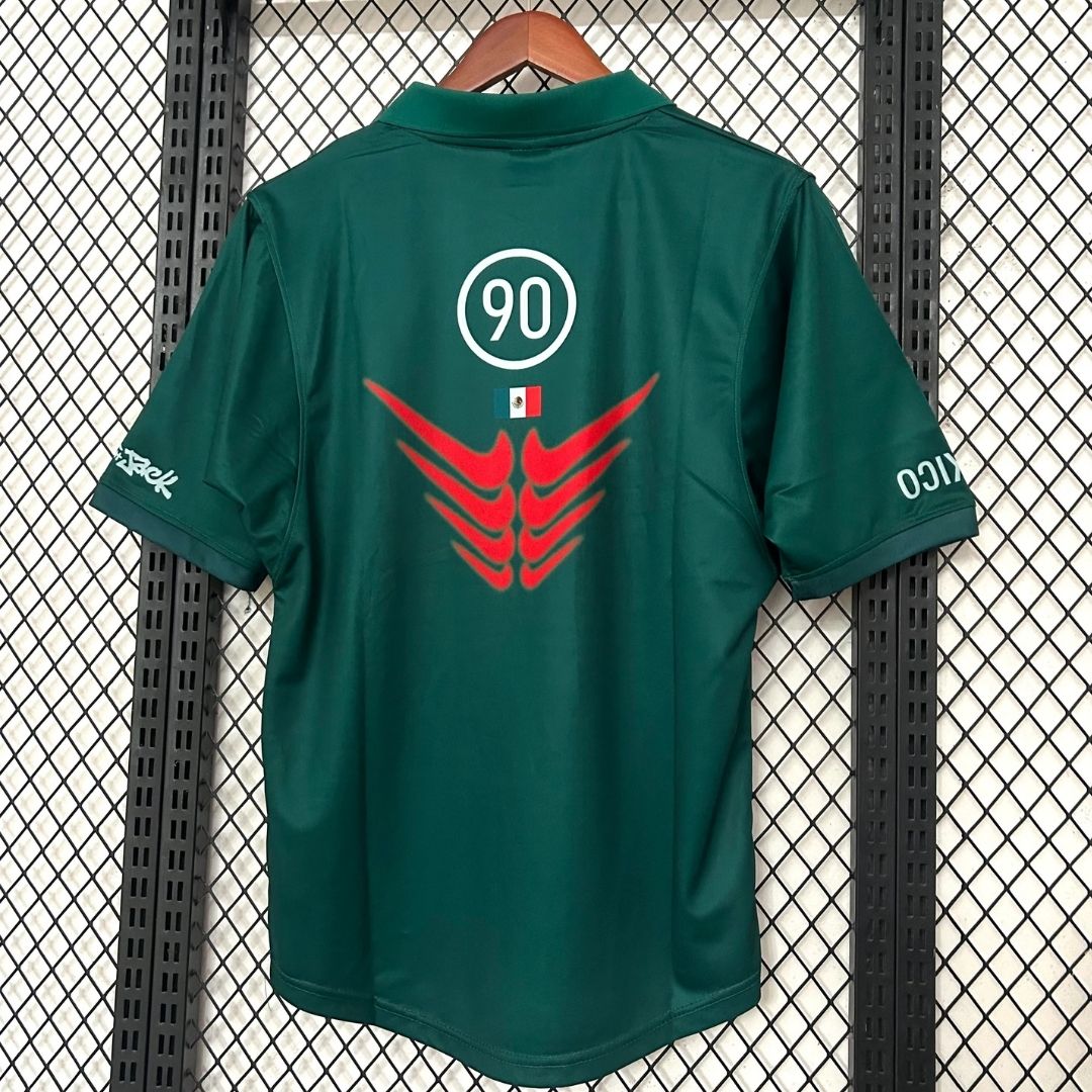 Mexiko Pre-Match Fußballtrikot Weltmeisterschaft 2026