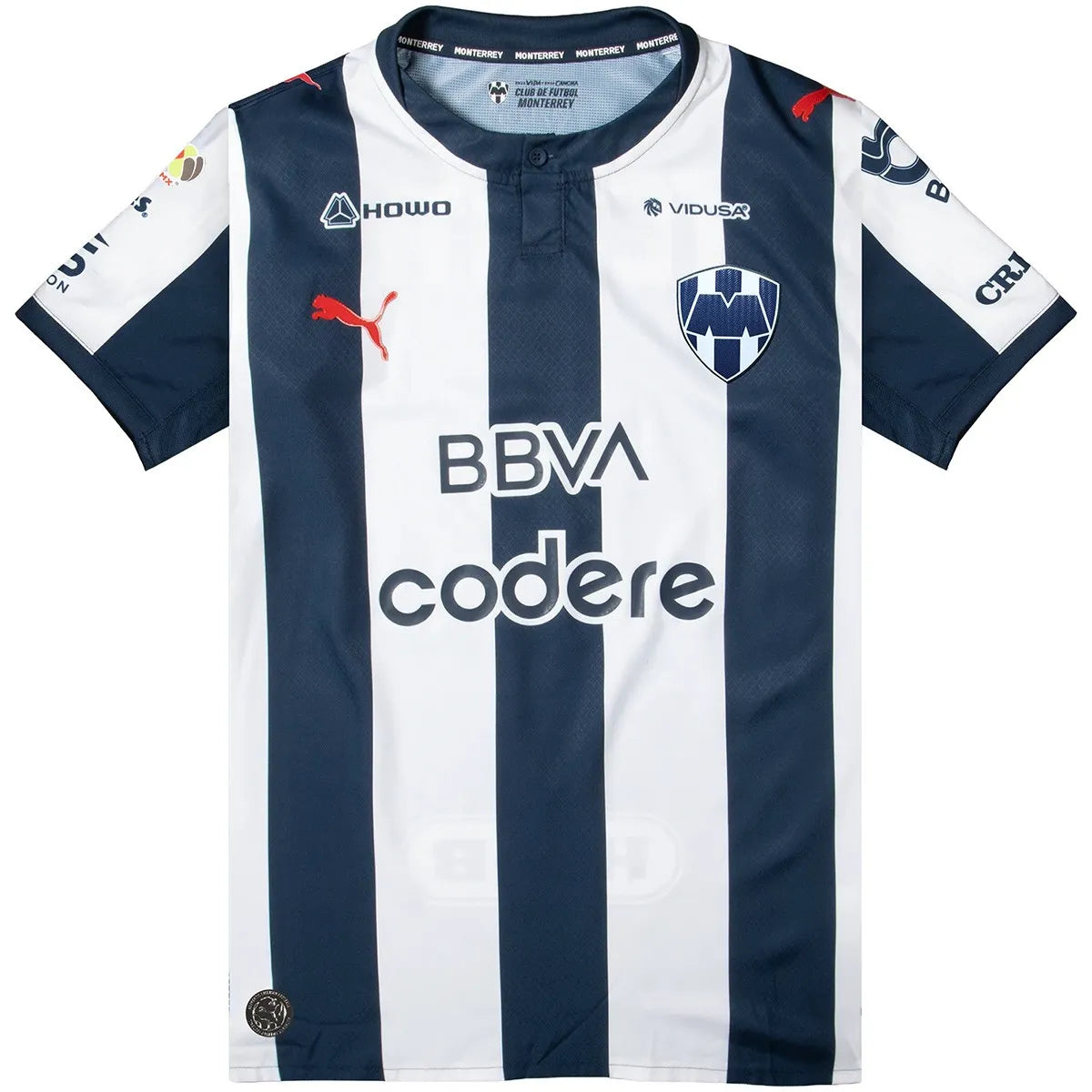 Maillot domicile de Monterrey pour la saison 2025/26