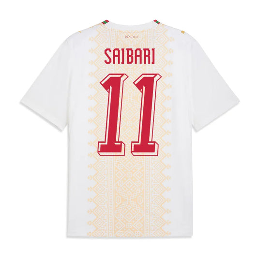 Saibari #11 Morocco World Cup 2026 Away Soccer Jersey