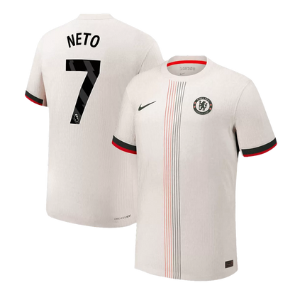 Camiseta de fútbol visitante del Chelsea NETO #7 2025/26
