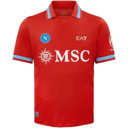 Camiseta de fútbol Napoli versión jugador local 2025/26