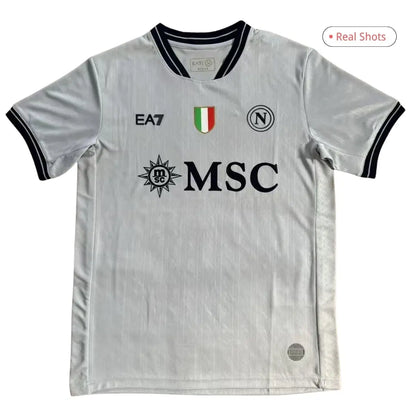Camiseta de portero del Napoli 2025/26 blanca