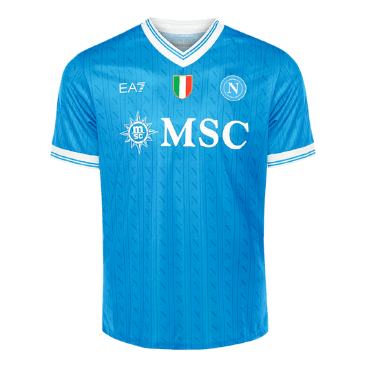 Maillot domicile de Naples 2025/26