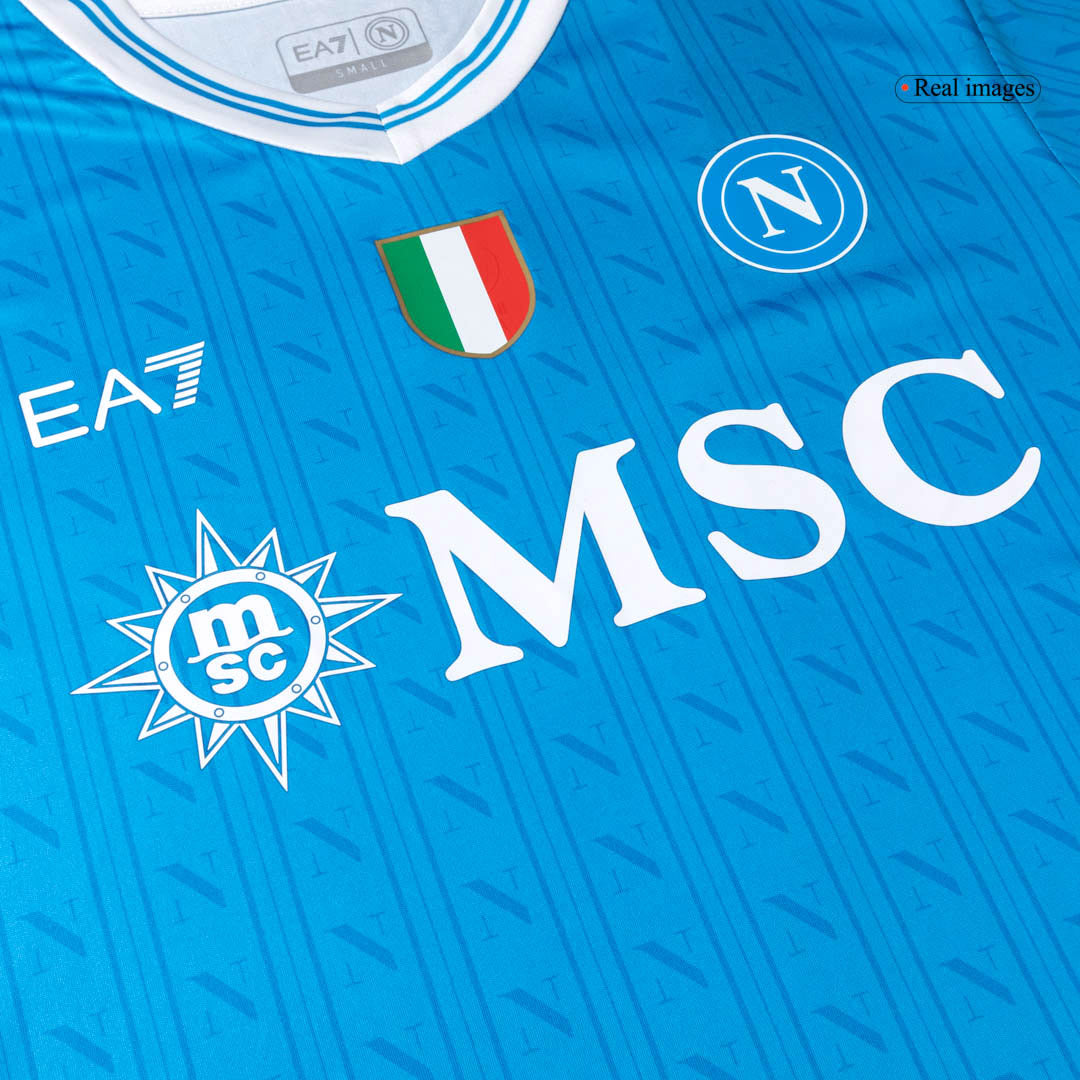 Camiseta de fútbol del Napoli para la temporada 2025/26