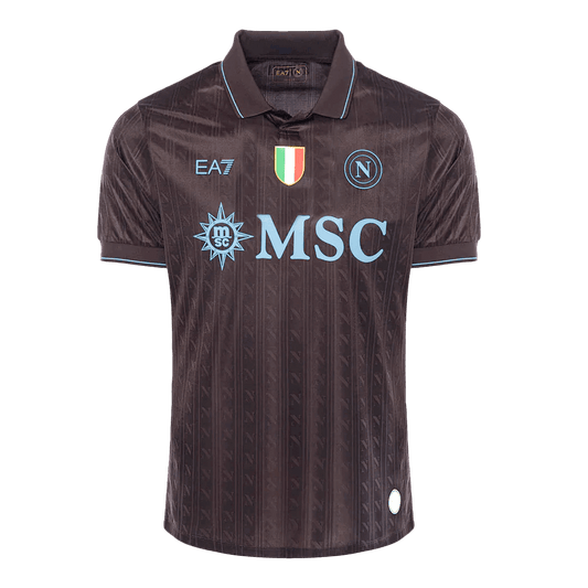Troisième maillot extérieur de Naples, version joueur, saison 2025/26